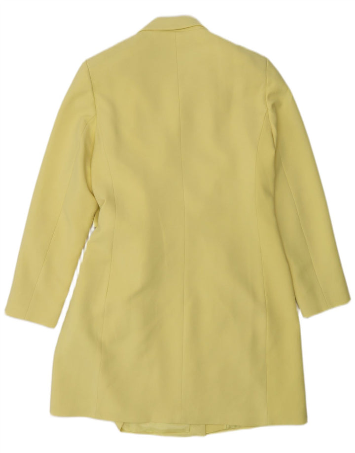 Płaszcz damski Massimo Dutti EU 42, duży, żółty, wiskoza