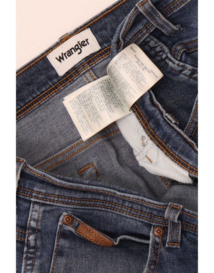 Męskie jeansy Wrangler Texas Straight W40 L27 Niebieskie, bawełniane