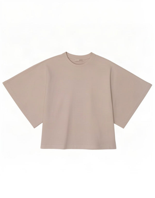 Bluzka damska Zara Batwing Top UK 14 Średnia biała bawełna