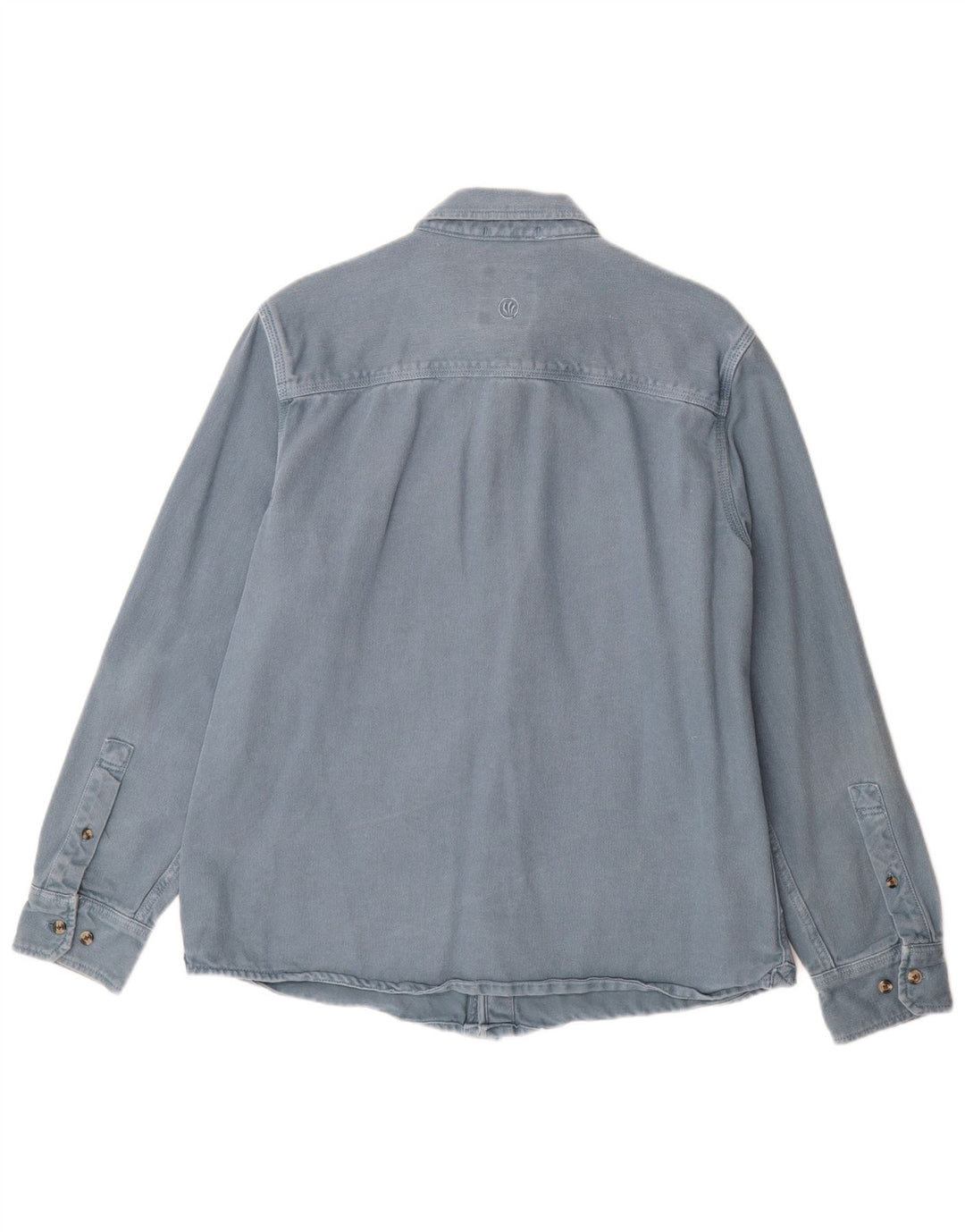 Męska koszula dżinsowa Fat Face, duża, niebieska, bawełniana