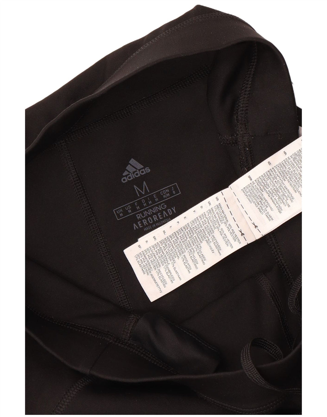 Damskie spodnie dresowe Adidas Aeroready UK 14, średni czarny poliester