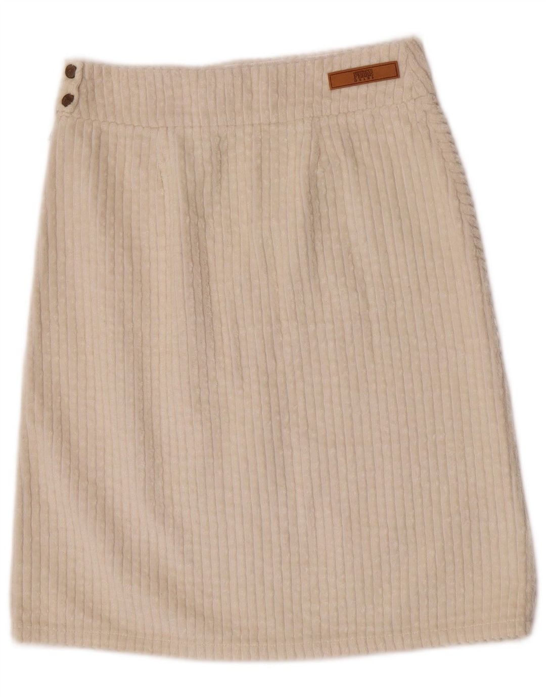 Damska spódnica sztruksowa Gianfranco Ferre W30 Medium Off White