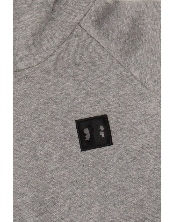Męska bluza z kapturem Under Armour, mała, szara, nakrapiana bawełna