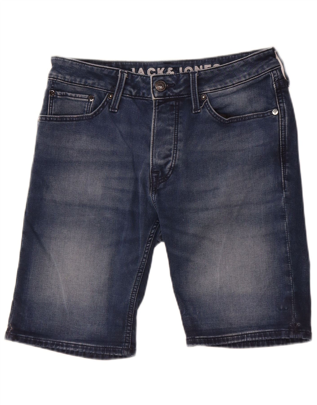 Męskie spodenki jeansowe Jack & Jones, małe W29, niebieskie, bawełniane