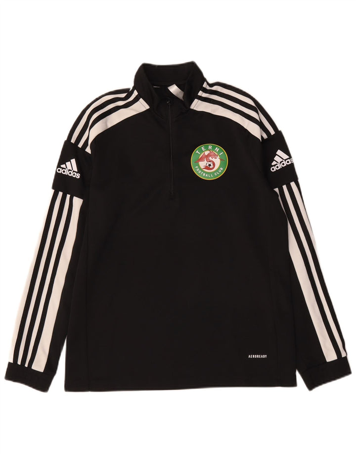 Chłopięcy dres Adidas z grafiką, 13-14 lat, czarny