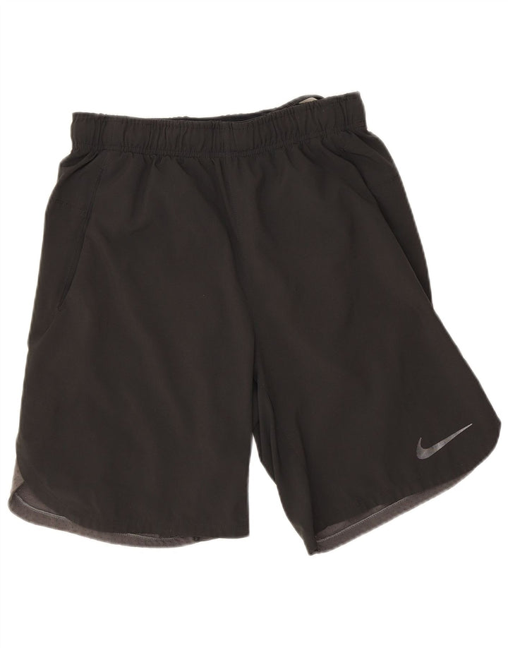 Męskie spodenki sportowe Nike Dri Fit, mały czarny, poliestrowy blok kolorów