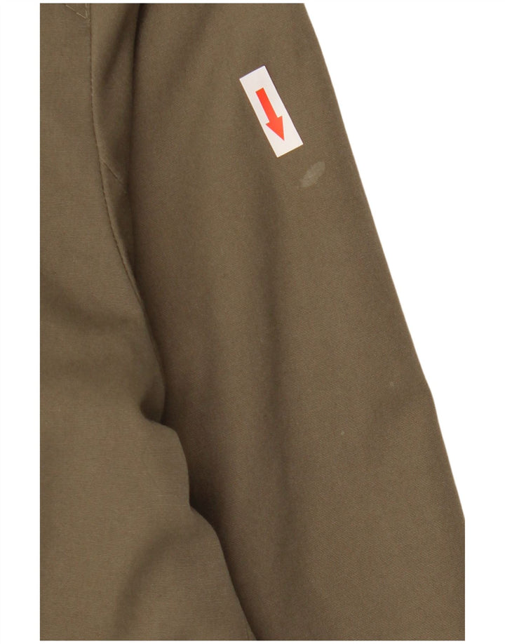 WESTBURY Męska kurtka Sherpa Parka z kapturem EU 48, średni khaki, akryl