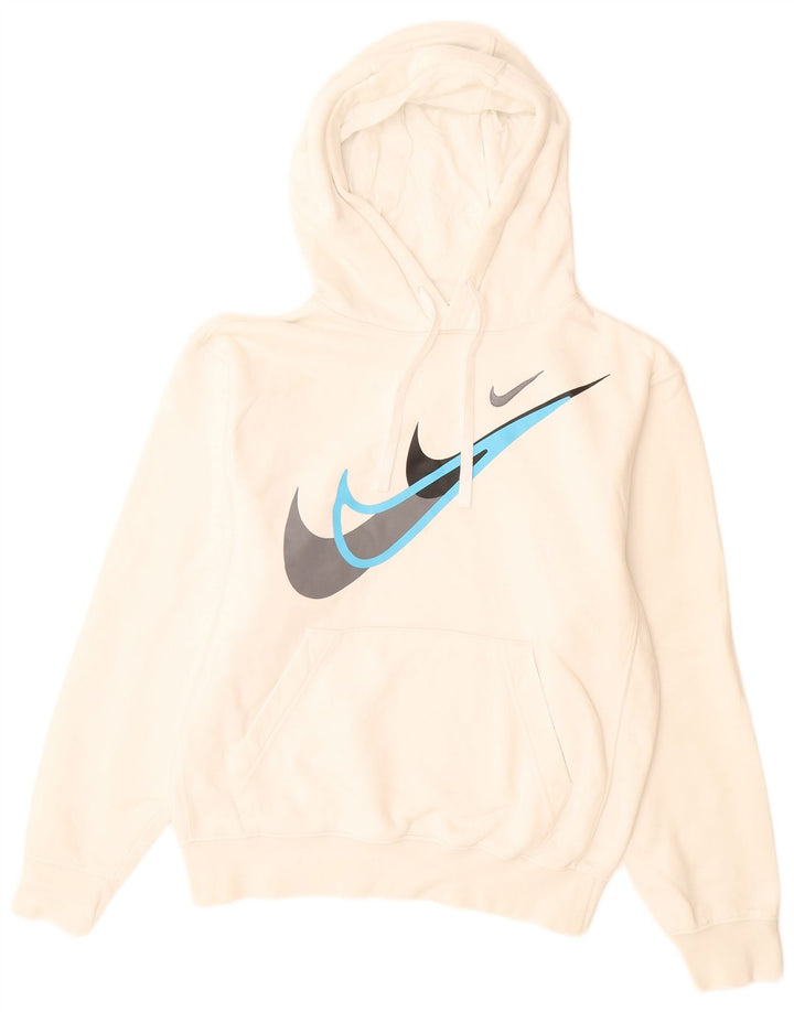 Męska bluza z kapturem Nike Graphic XS, biała, bawełniana