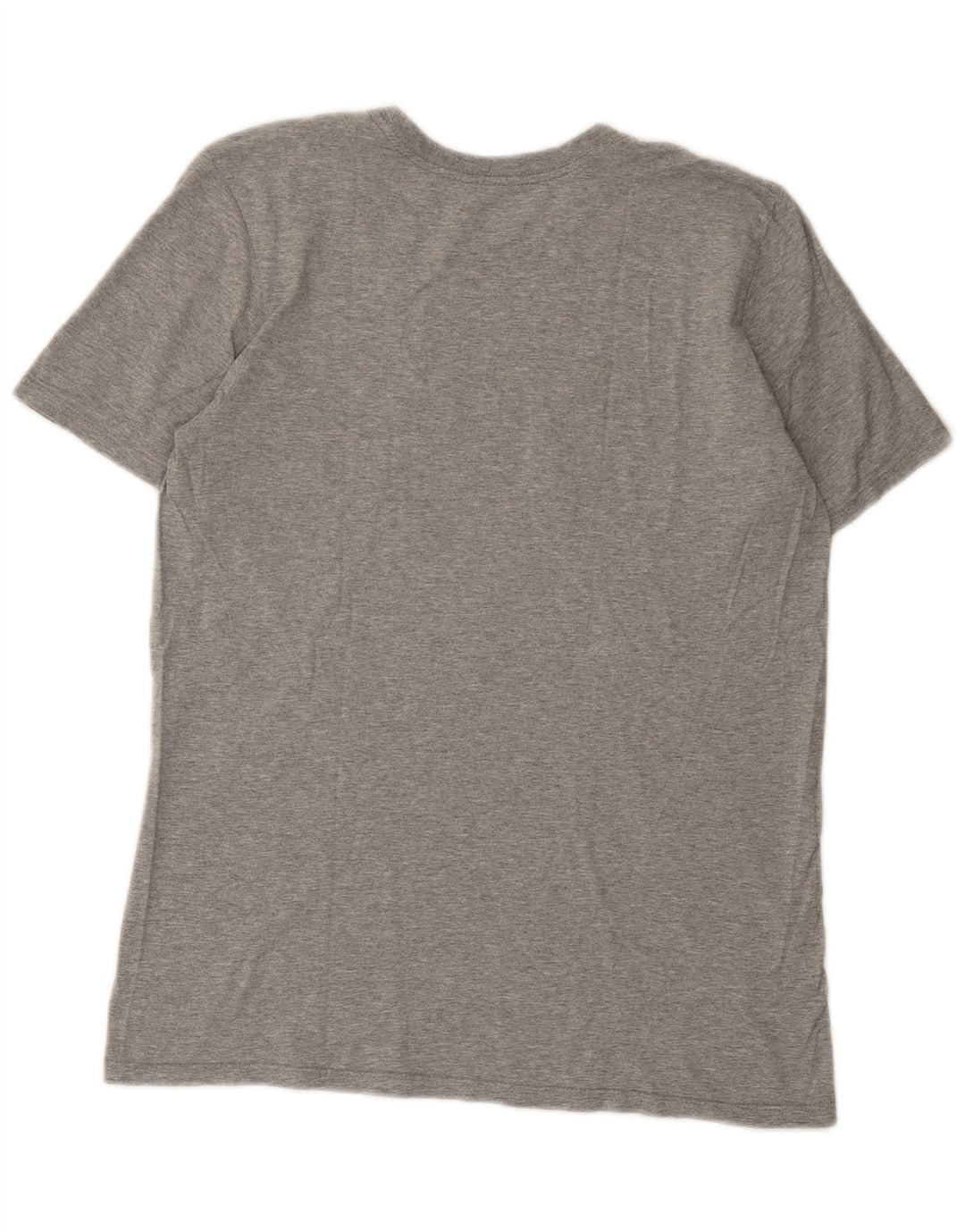 Męski T-shirt Nike o sportowym kroju z grafiką, średnioszary, bawełniany