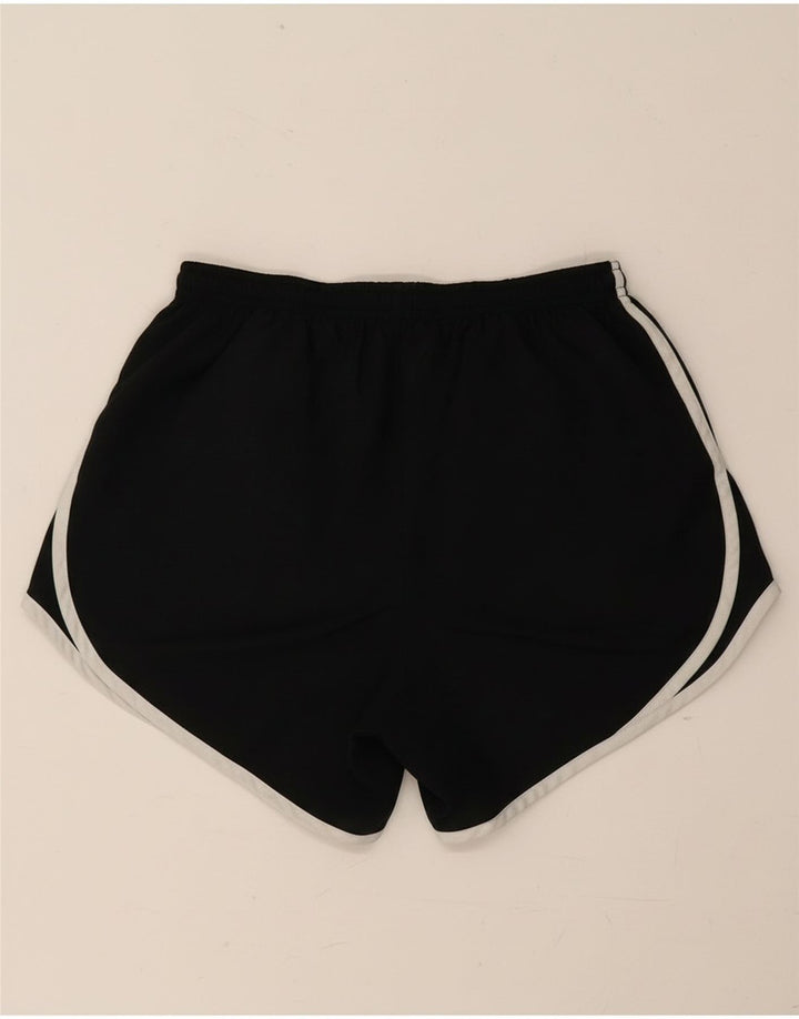 Damskie spodenki sportowe Nike Dri Fit UK 8, małe, czarne, poliestrowe
