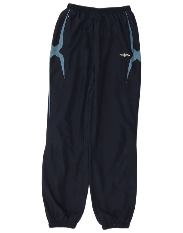 Chłopięce spodnie dresowe Umbro Joggers 13-14 lat XL, granatowe, bloki kolorów