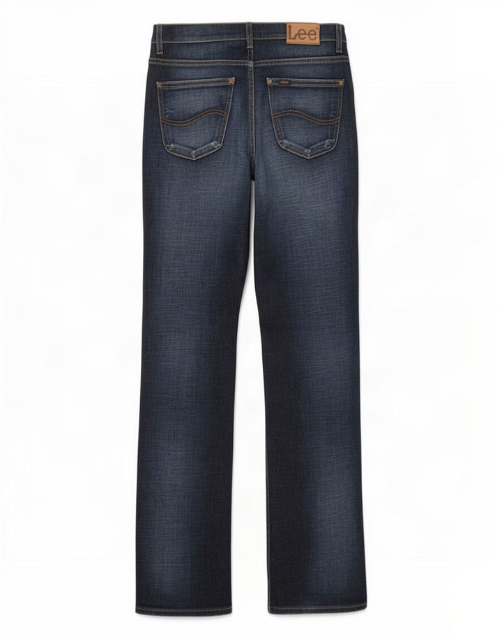 Męskie jeansy Lee REED Bootcut W33 L36, niebieskie, bawełniane