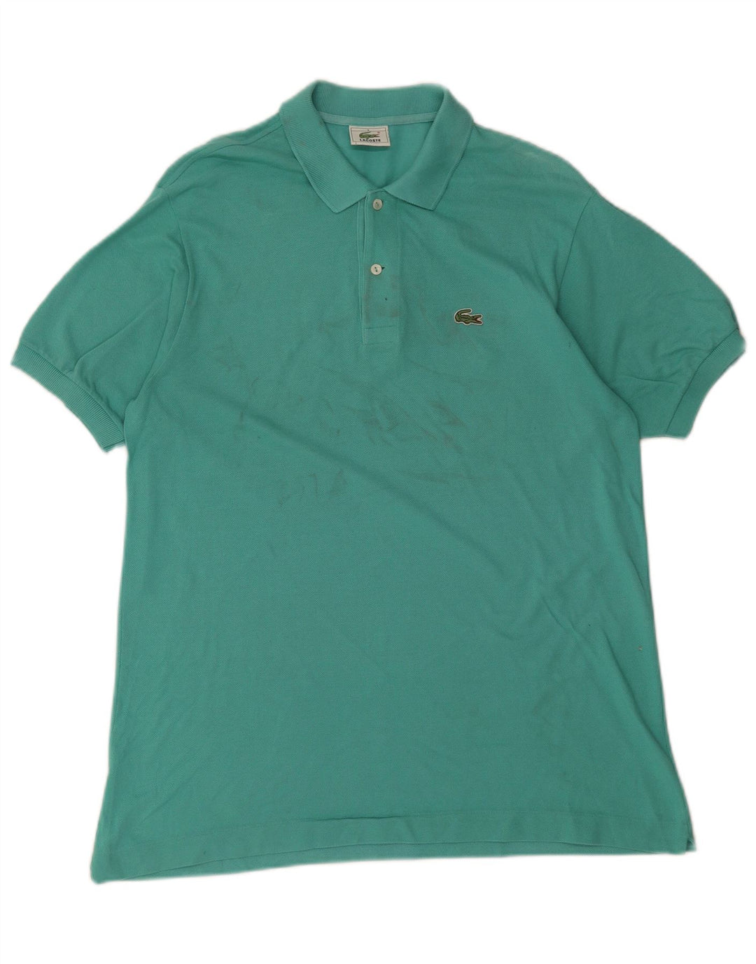 Męska koszulka polo Lacoste, rozmiar 5, duża, zielona bawełna