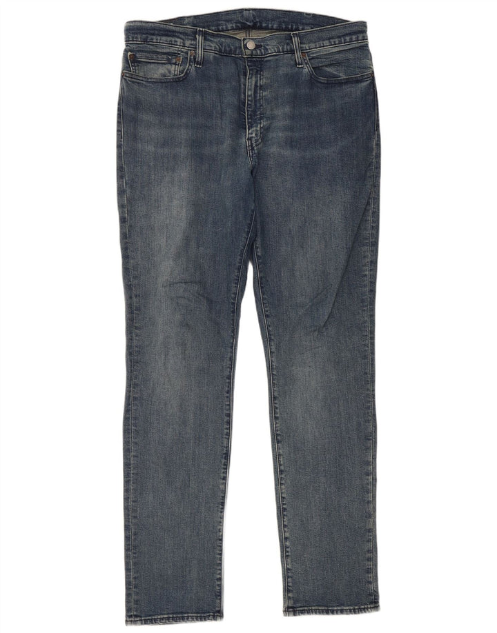 Męskie jeansy Levi's 511 Slim W38 L34 Niebieska bawełna