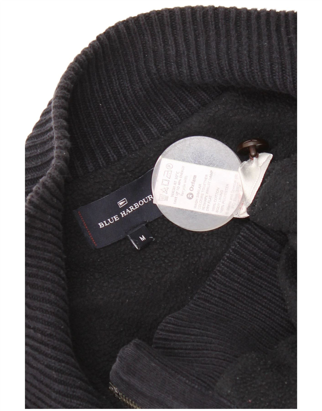 Niebieski sweter damski Marks & Spencer Harbor Cardigan UK 14, średni granat