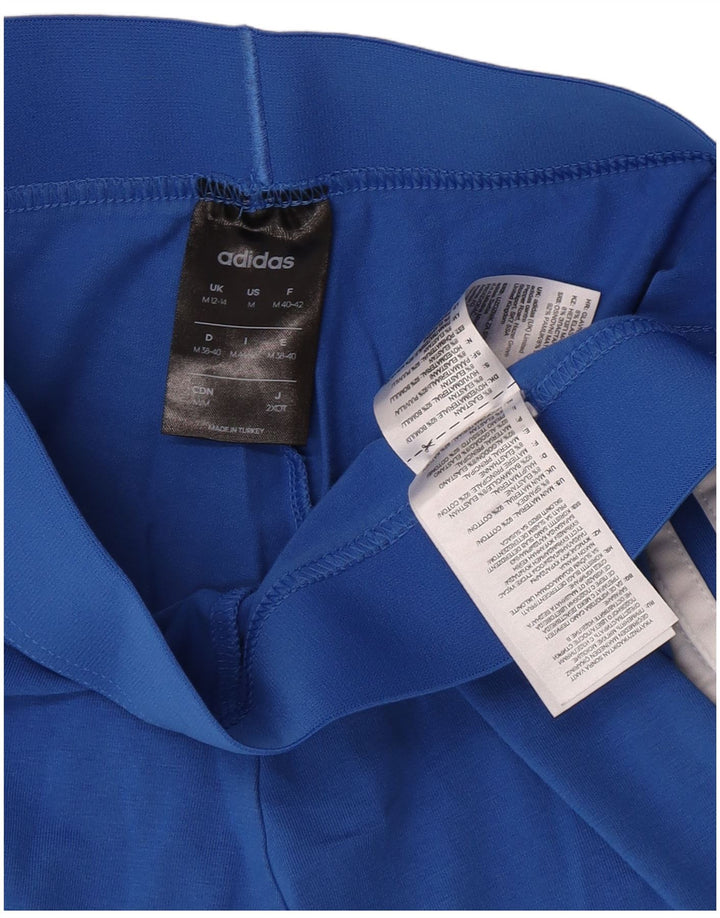 Legginsy damskie Adidas UK 12/14 Średni niebieski, bawełniany