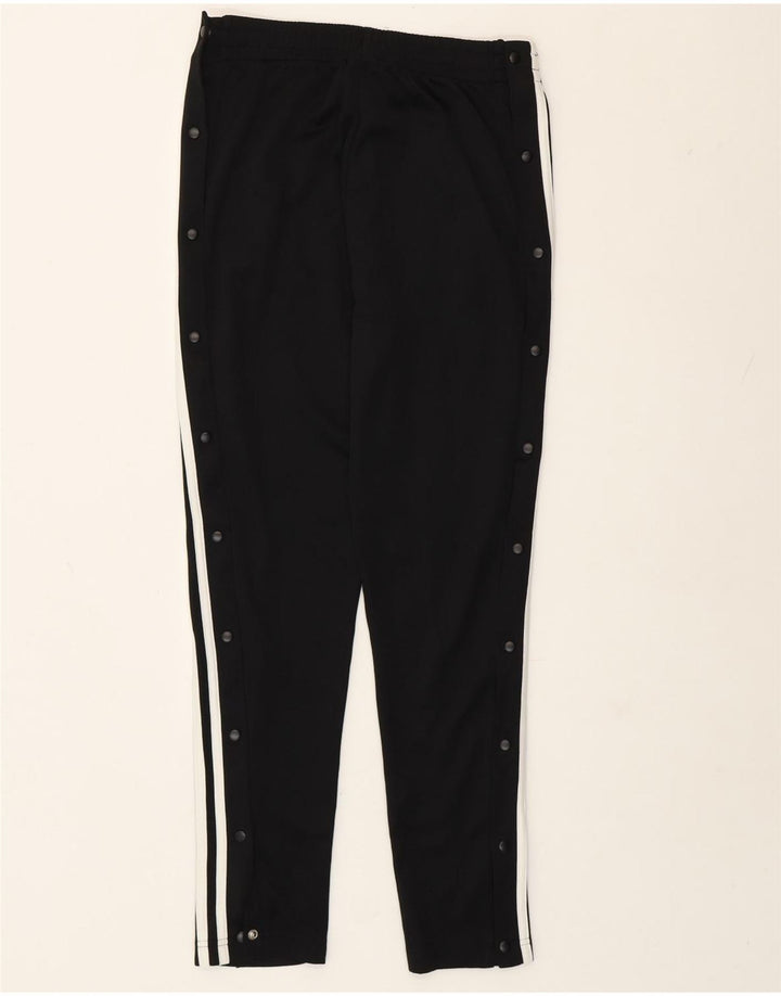 Damskie spodnie dresowe Adidas UK 8/10, małe, czarne, poliestrowe