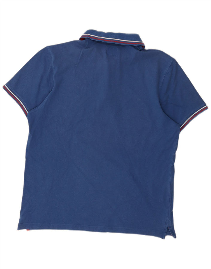Męska koszulka polo Champion Heritage Fit XL w kolorze niebieskim