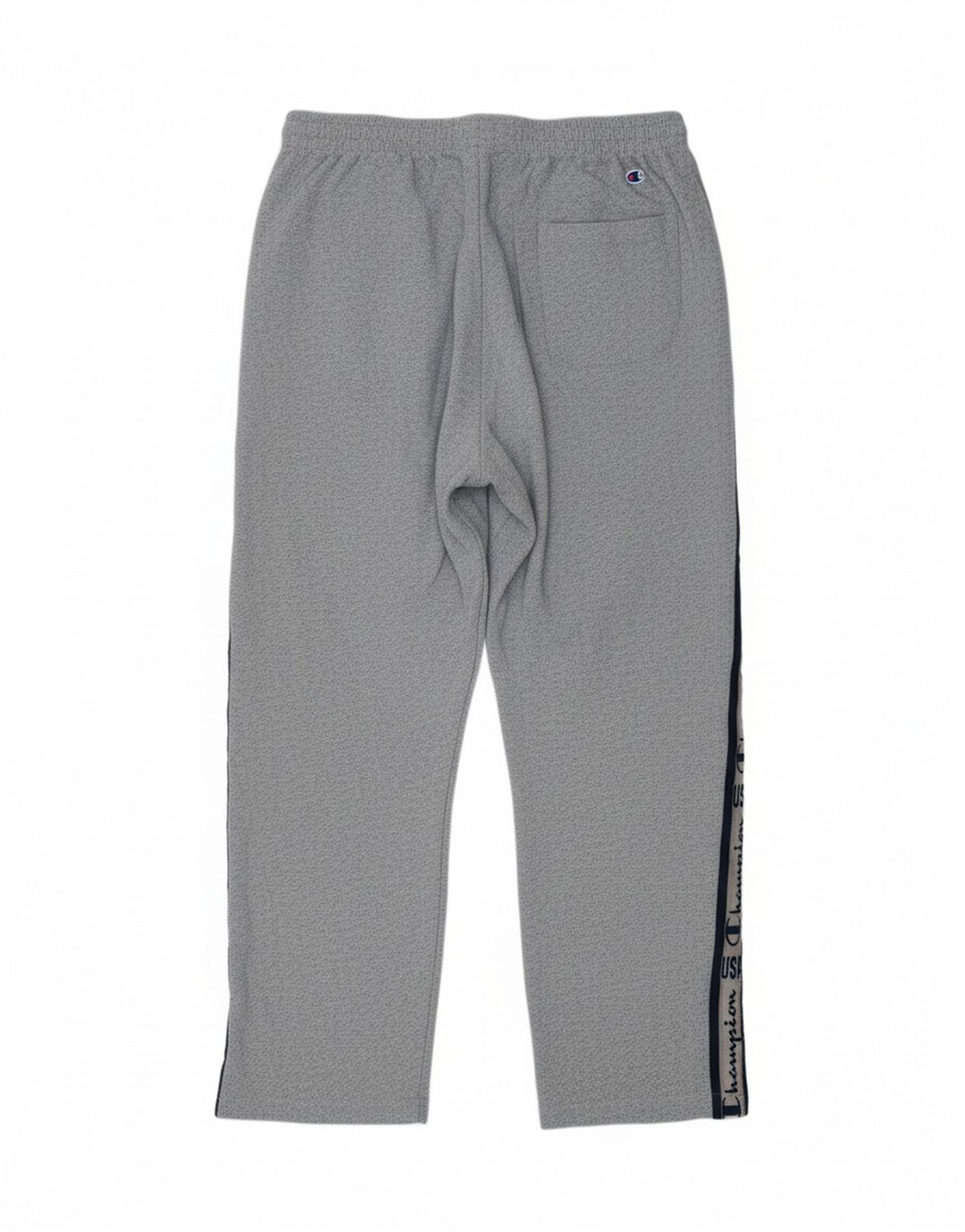 CHAMPION Mens Graphic Tracksuit Trousers Medium  Blue Flecked