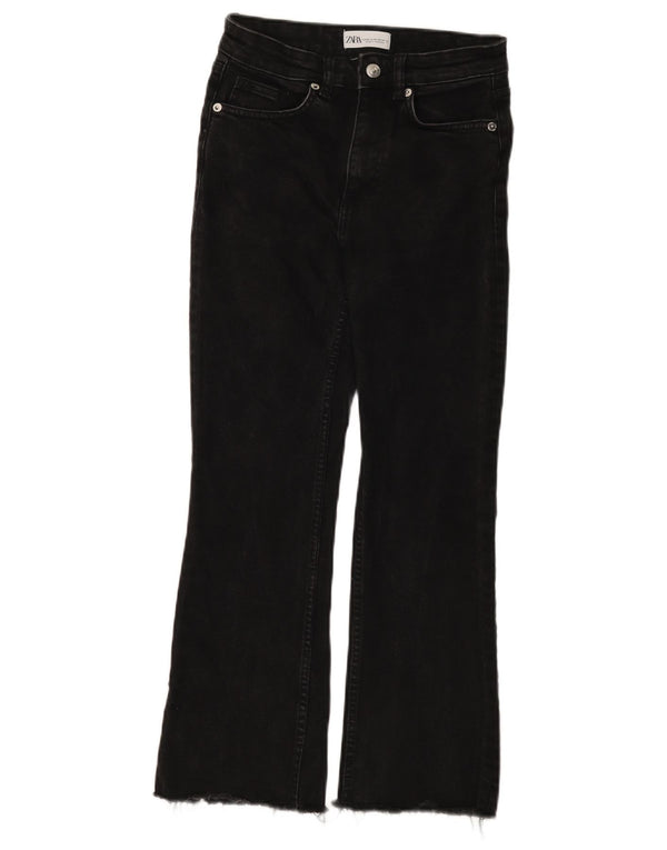 Damskie jeansy Bootcut Zara EU 36 XS W26 L25 Czarne