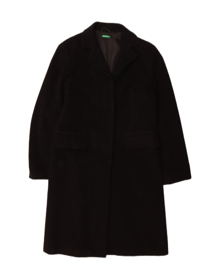 Płaszcz damski Benetton UK 10 Small Black