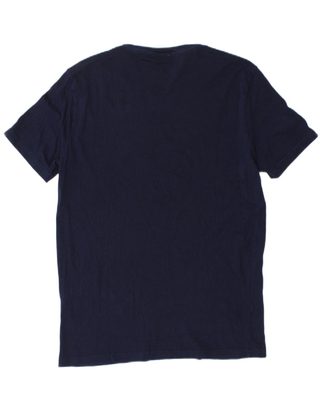 T-shirt męski Benetton Top, średni, granatowy, bawełniany