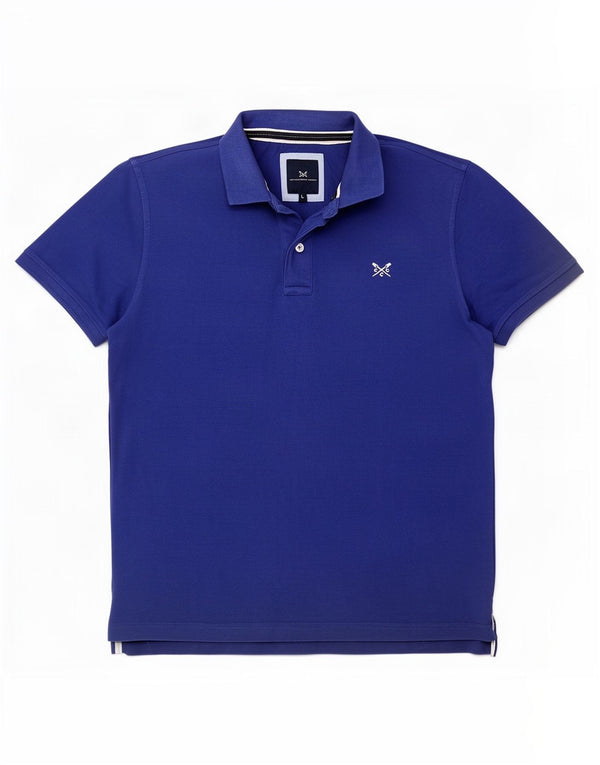 Męska koszulka polo Crew Clothing, duża, niebieska, bawełniana