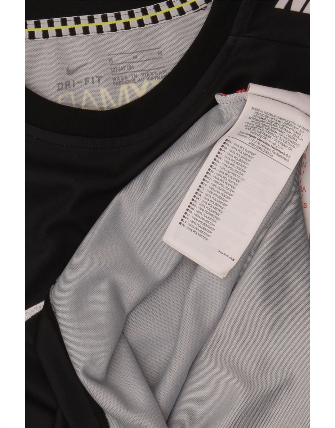 Chłopięcy T-shirt NIKE Mercurial z grafiką, 10-11 lat, średni czarny poliester