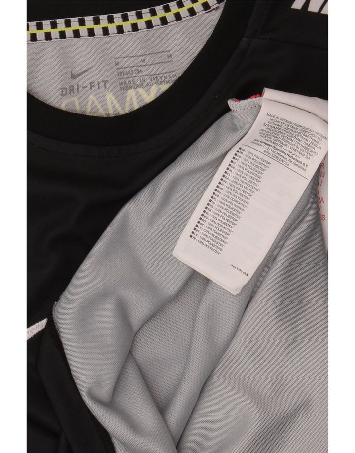 Chłopięcy T-shirt NIKE Mercurial z grafiką, 10-11 lat, średni czarny poliester