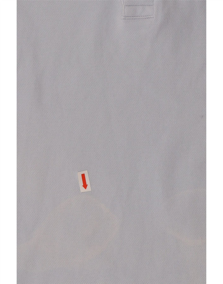 Męska koszulka polo o regularnym kroju TOMMY HILFIGER, mała, niebieska, bawełniana