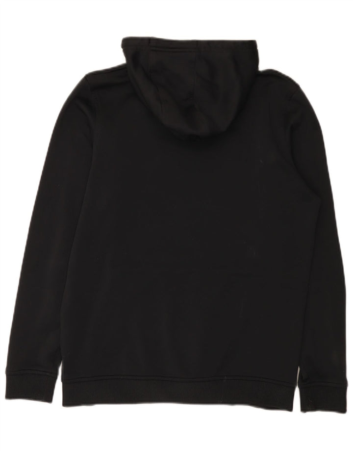 Męski sweter z kapturem Under Armour Cold Gear z grafiką, mały, czarny, poliestrowy