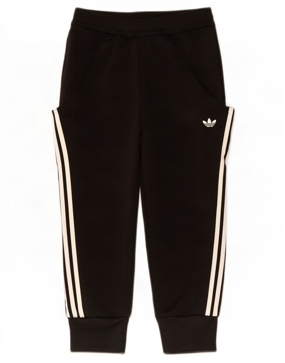 Damskie spodnie dresowe Adidas Capri Joggers EU 32 2XS Czarny poliester