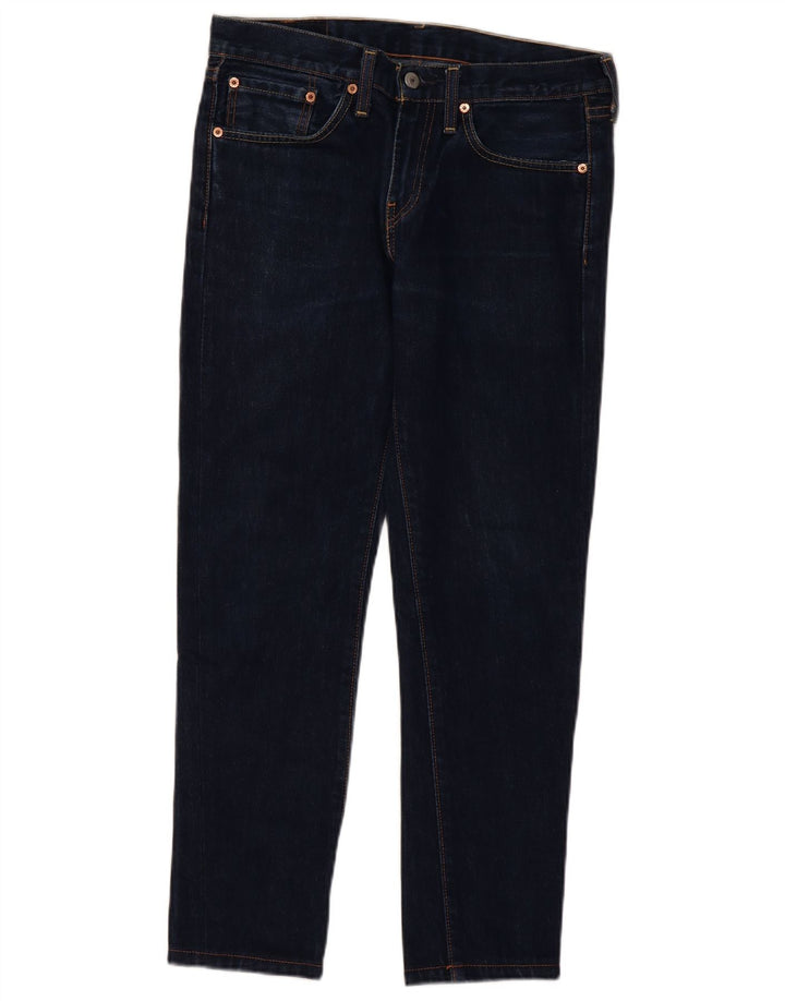 Męskie jeansy Levi's 511 Slim W31 L27 Granatowa bawełna