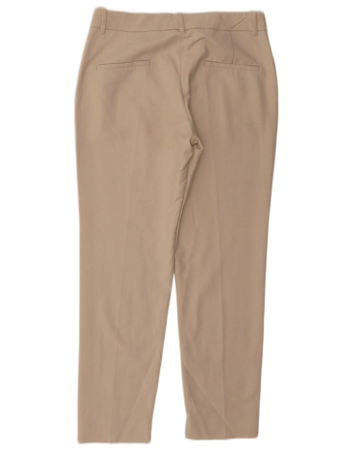 Damskie zwężane spodnie chino Zara, średnie W28 L27, beżowe