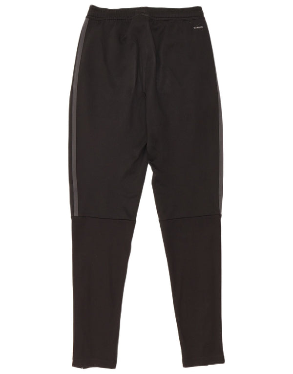 Damskie spodnie dresowe Adidas Climalite UK 6 XS, czarny poliester