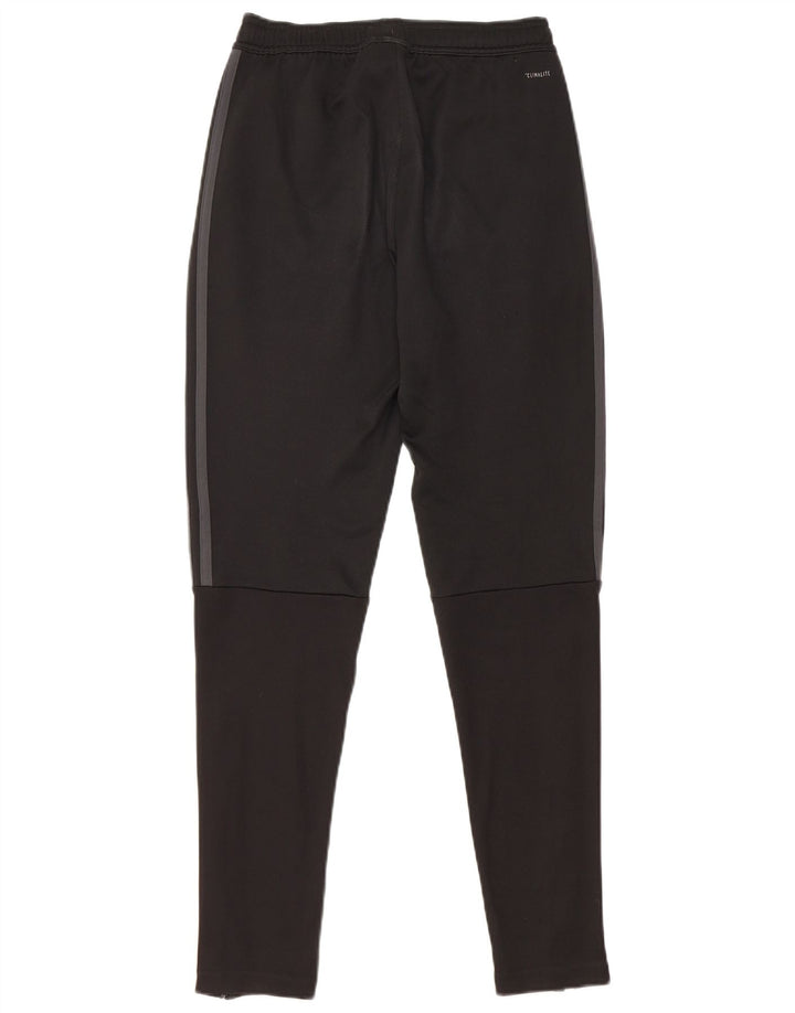 Damskie spodnie dresowe Adidas Climalite UK 6 XS, czarny poliester