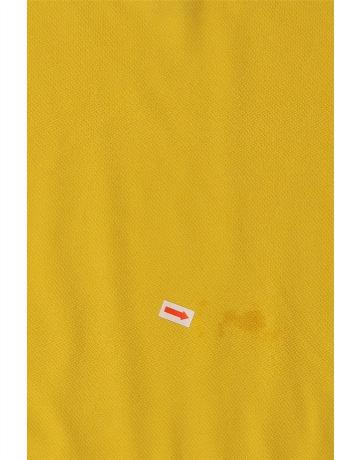 Męska koszulka polo THE NORTH FACE, duża, żółta, bawełniana