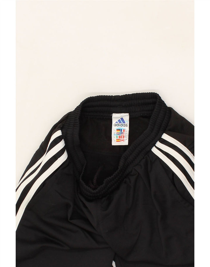 ADIDAS Boys Sport Shorts 11-12 Years Black Polyester Vintage Adidas and Second-Hand Adidas from Messina Hembry 