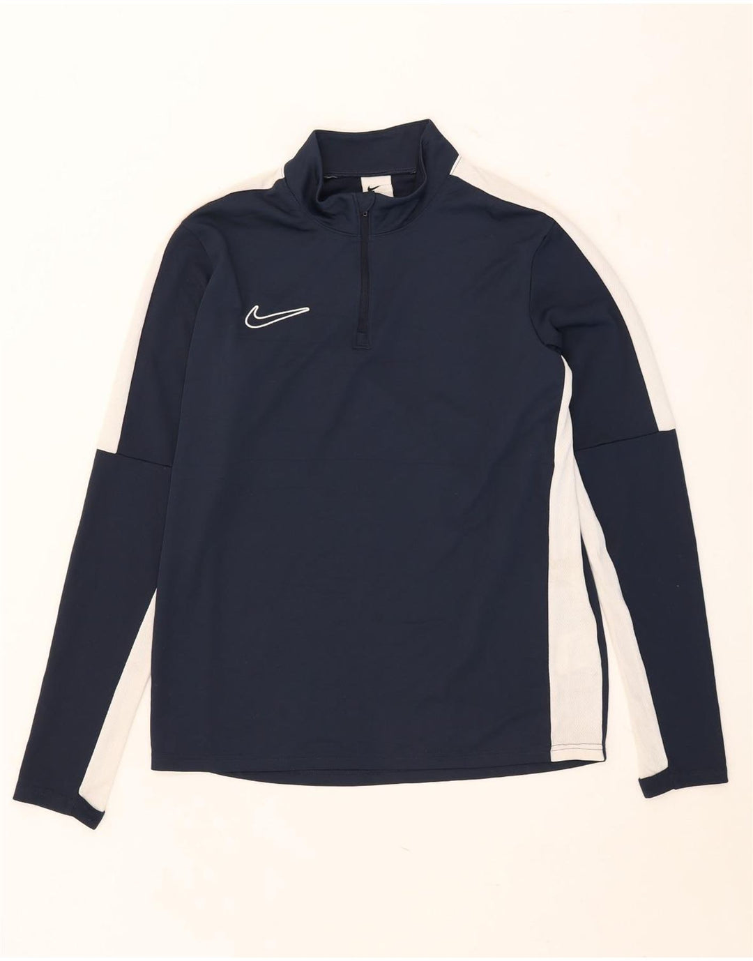 Męski dres Nike Dri Fit z pulowerem, średni granatowy kolor blokowy