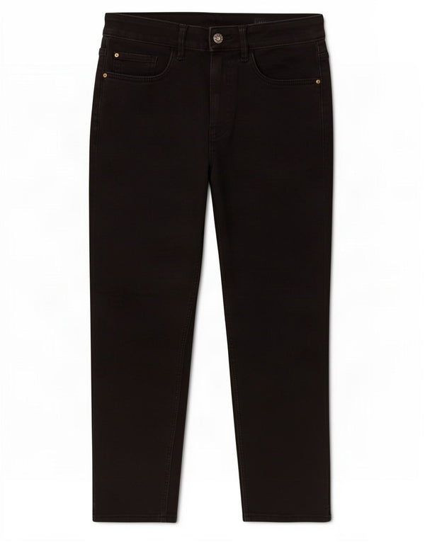 Marks & Spencer Damskie Capri Skinny Jeans UK 12 Medium W30 L21 Czarna bawełna