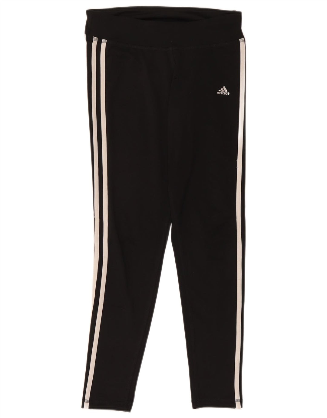 Legginsy damskie Adidas UK 8/10, małe, czarne, poliestrowe