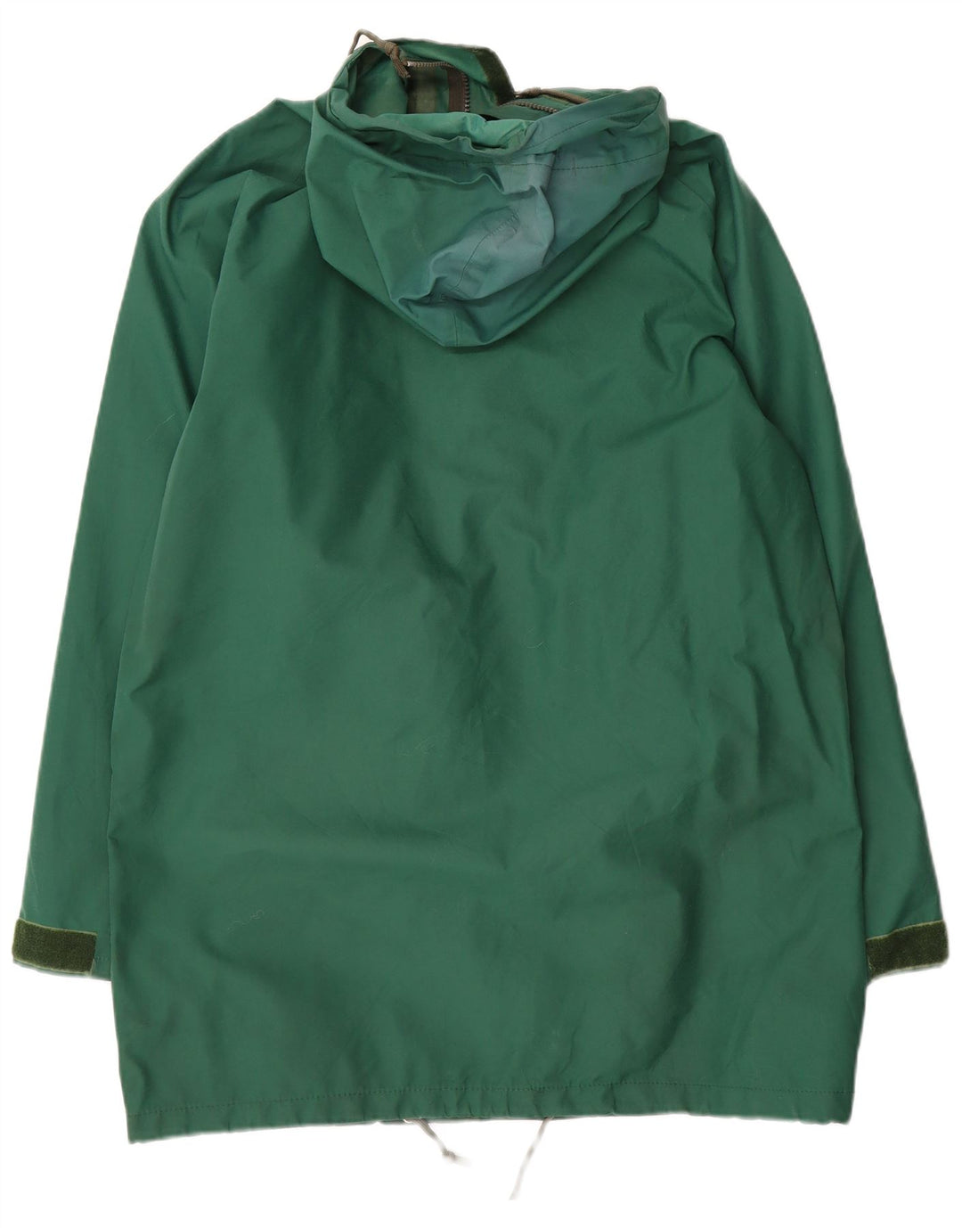 Męski płaszcz przeciwdeszczowy z kapturem Berghaus UK 38 Średni zielony nylon