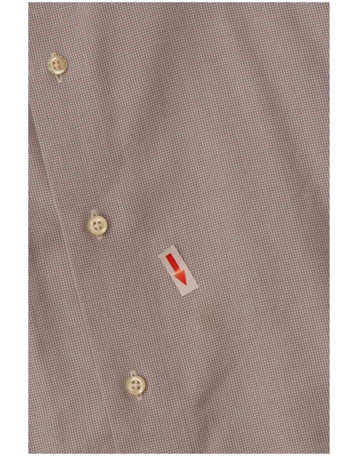 Koszula męska Brooks Brothers, rozmiar 18 1/2 2XL, szara bawełna