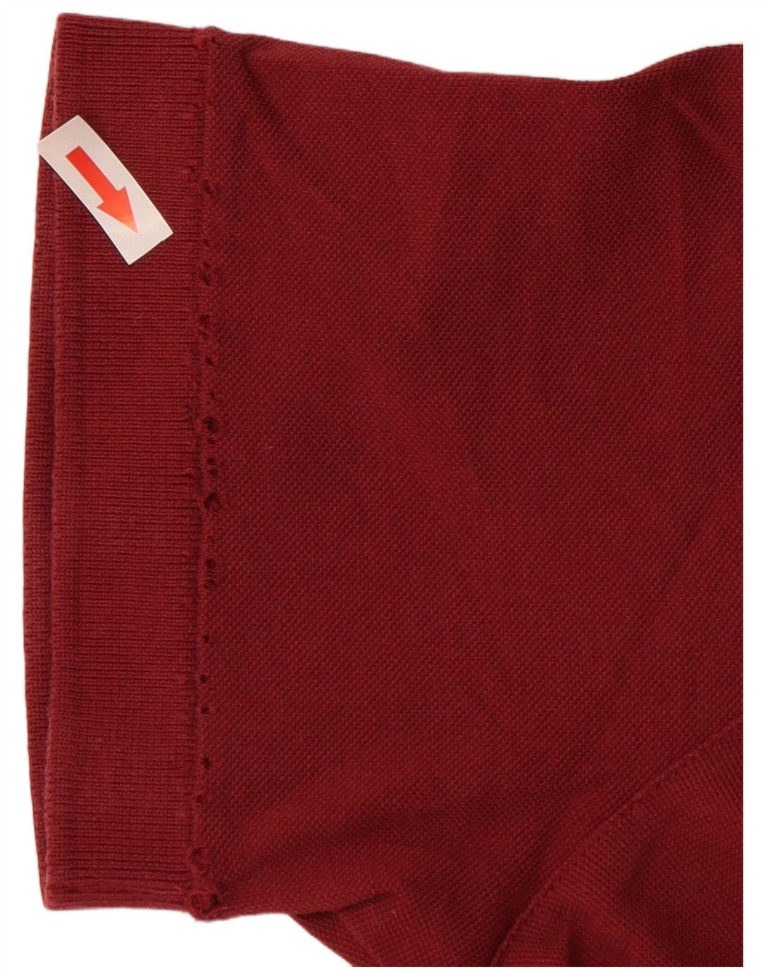 Męska koszulka polo HUGO BOSS, duża, bordowa, bawełniana