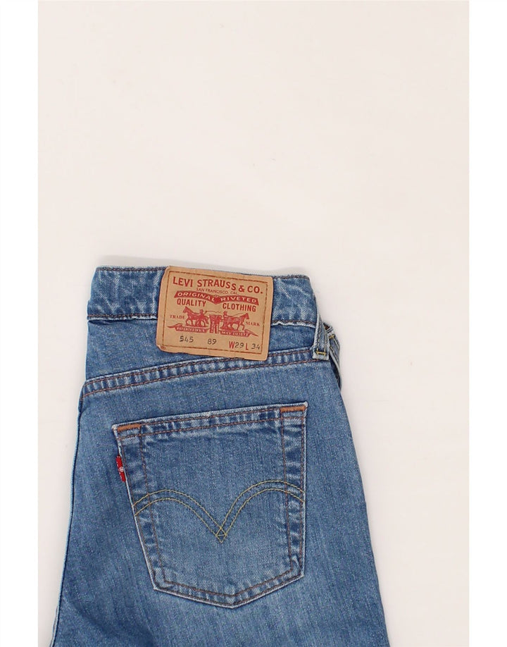 LEVI'S Womens 545 Bootcut Jeans W29 L29  Blue Cotton Vintage Levi's and Second-Hand Levi's from Messina Hembry 