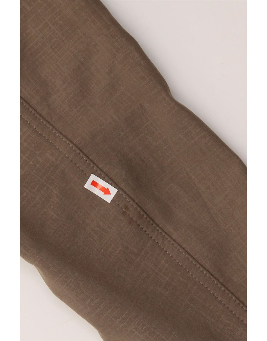 EDDIE BAUER Damski płaszcz wiatrówka z kapturem UK 16, duży beżowy poliester