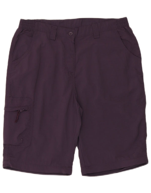 Damskie spodenki cargo Mountain Warehouse UK 12 Medium W32 fioletowe