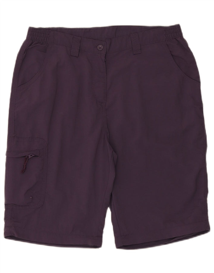 Damskie spodenki cargo Mountain Warehouse UK 12 Medium W32 fioletowe