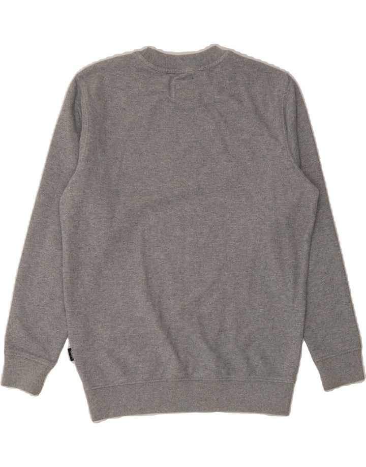 VANS Womens Graphic Sweatshirt Jumper UK 10 Small Grey Cotton Vintage Vans and Second-Hand Vans from Messina Hembry 