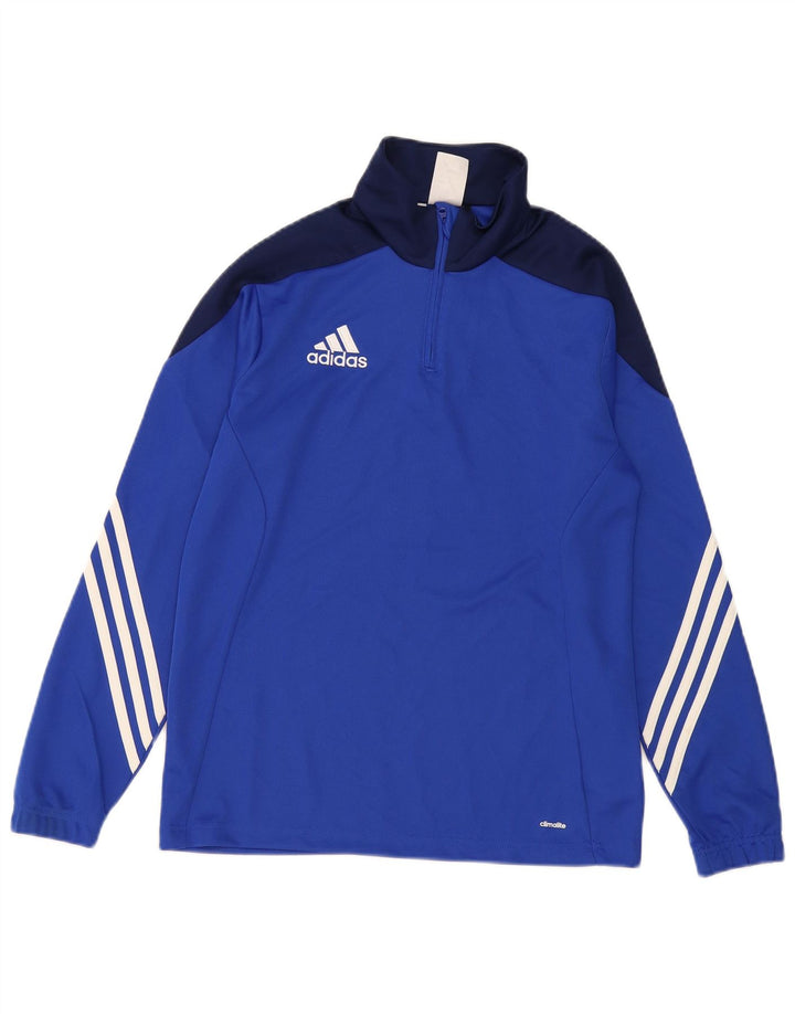 Adidas Chłopięcy Climalite Pullover Dres Top 13-14 Lat XL Niebieski
